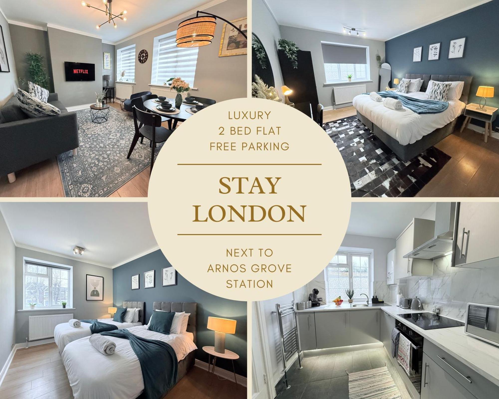 Staylondon - Sleeps 6 With Free Parking - Tourist, Concerts & Matches Apartamento *